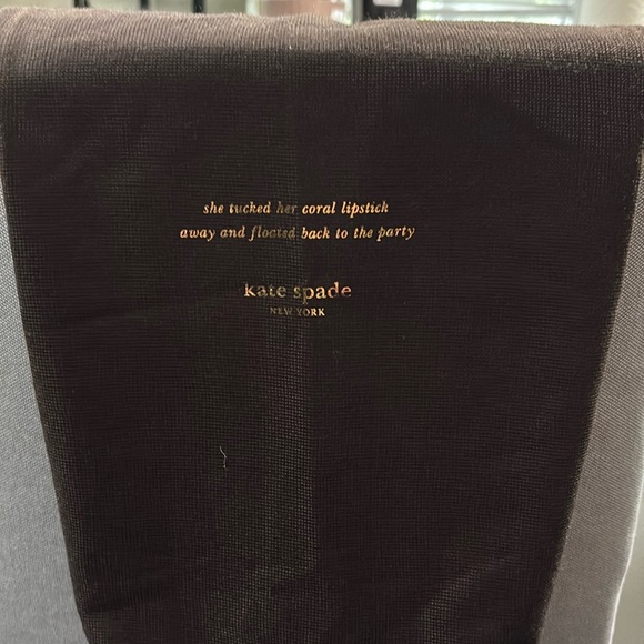 Kate Spade Blue Leather Shoulder Bag with Silver Hardware - Picture 12 of 16